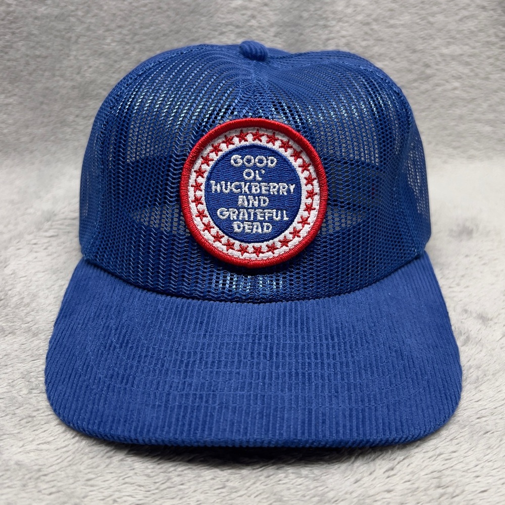 Huckberry x Grateful‎ Dead Good Ol' Mesh Snapback Trucker Hat Corduroy Classic